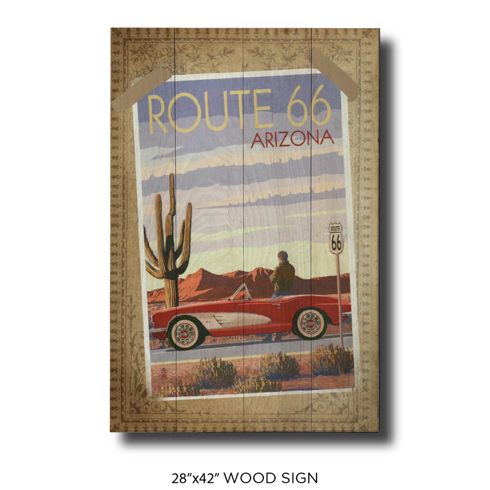 Route 66 Corvette Arizona