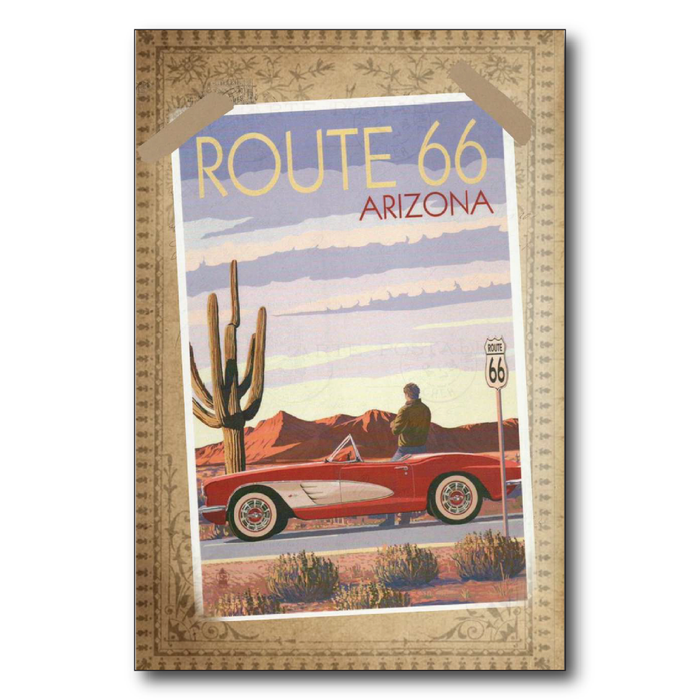 Route 66 Corvette Arizona
