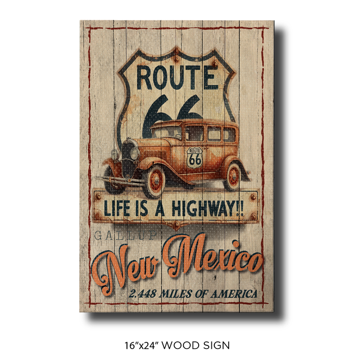 Route 66 Life is a Highway Gallup