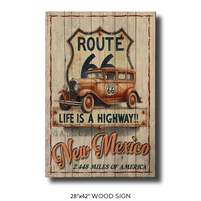 Route 66 Life is a Highway Gallup