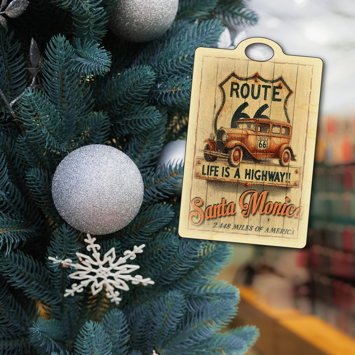 Route 66 Life is a Highway Santa Monica