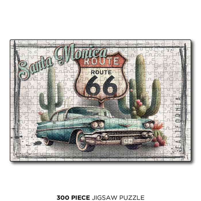 Route 66 Santa Monica Weatered