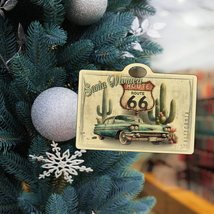 Route 66 Santa Monica Weatered