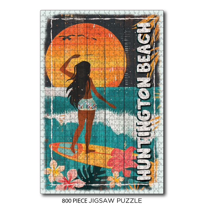 Moonlight Surfing Huntington Beach