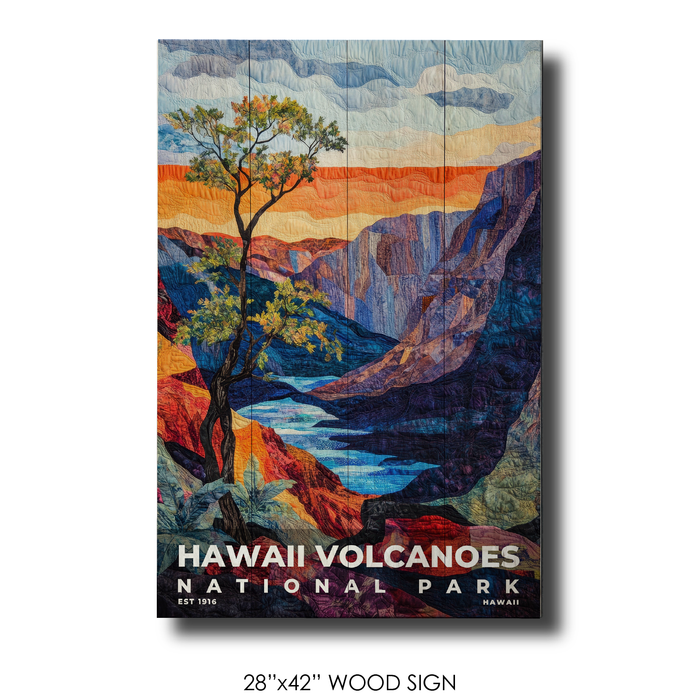 Hawaii Volcanoes National Park - Quilted 2