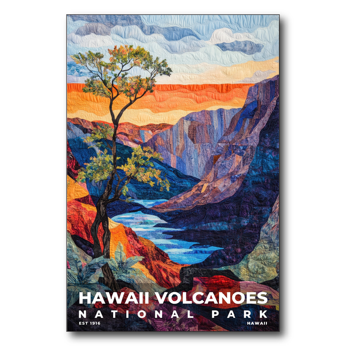 Hawaii Volcanoes National Park - Quilted 2