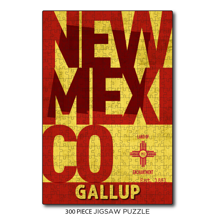 New Mexico Lettering Gallup