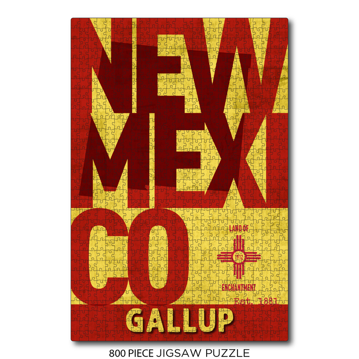 New Mexico Lettering Gallup