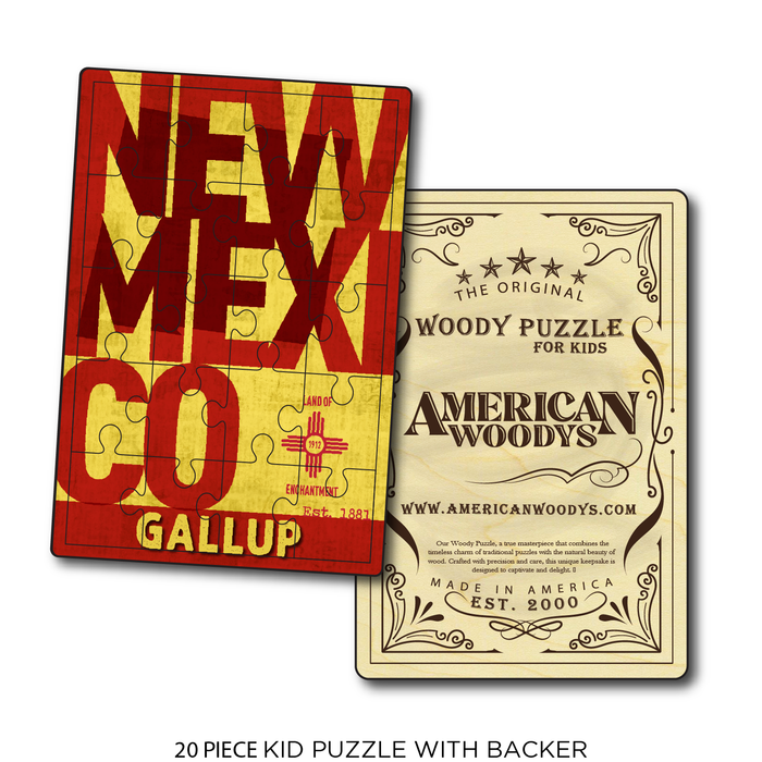 New Mexico Lettering Gallup