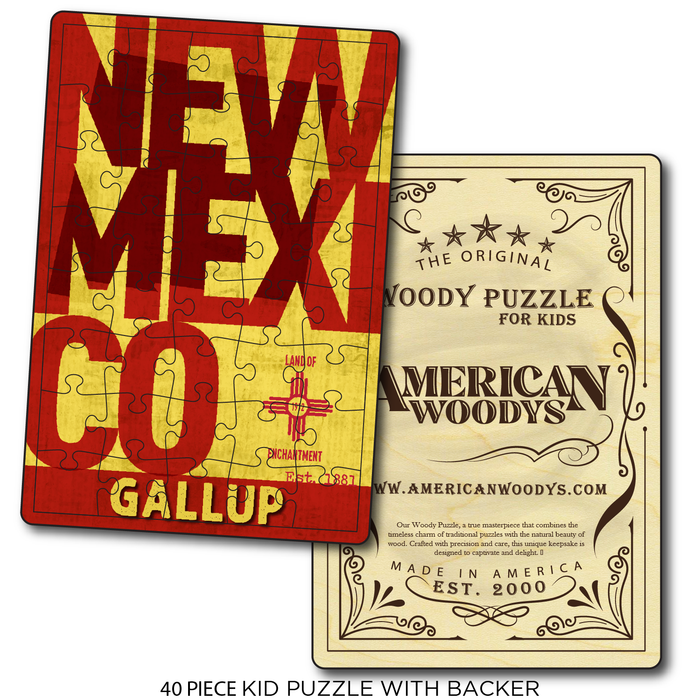 New Mexico Lettering Gallup