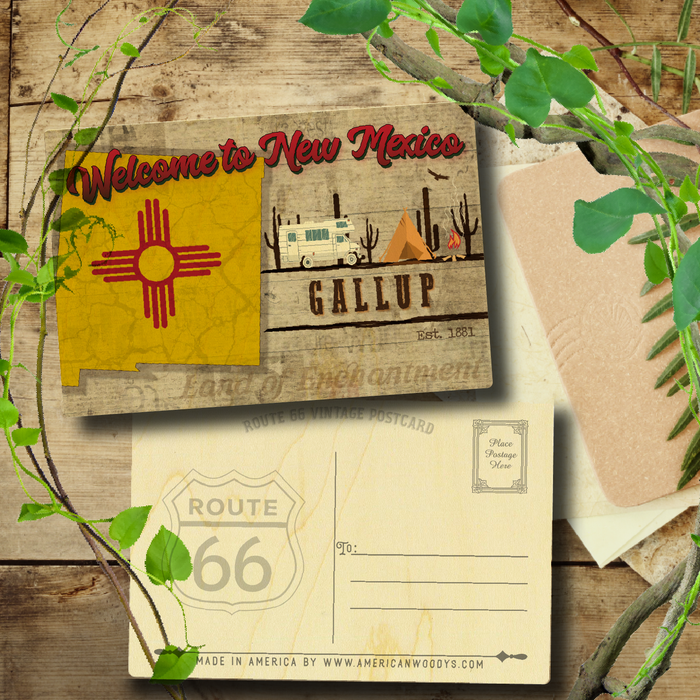 New Mexico Camping Flag Gallup