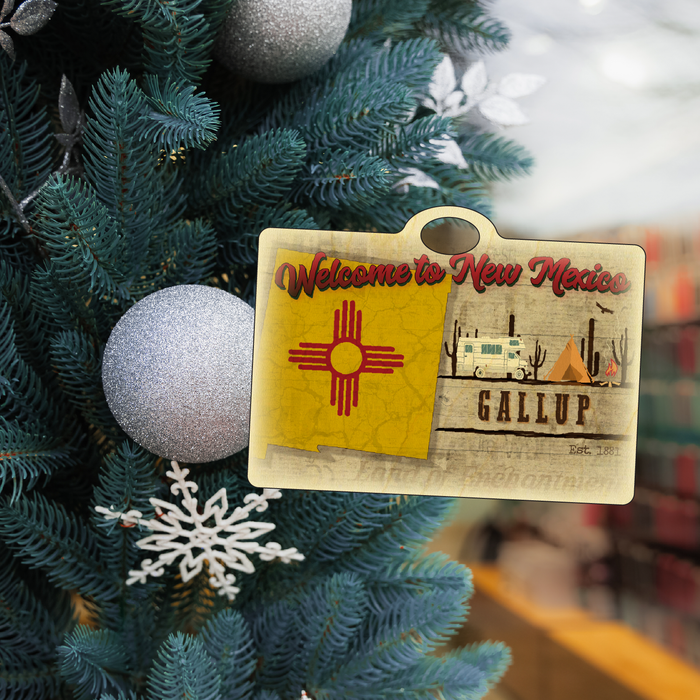 New Mexico Camping Flag Gallup