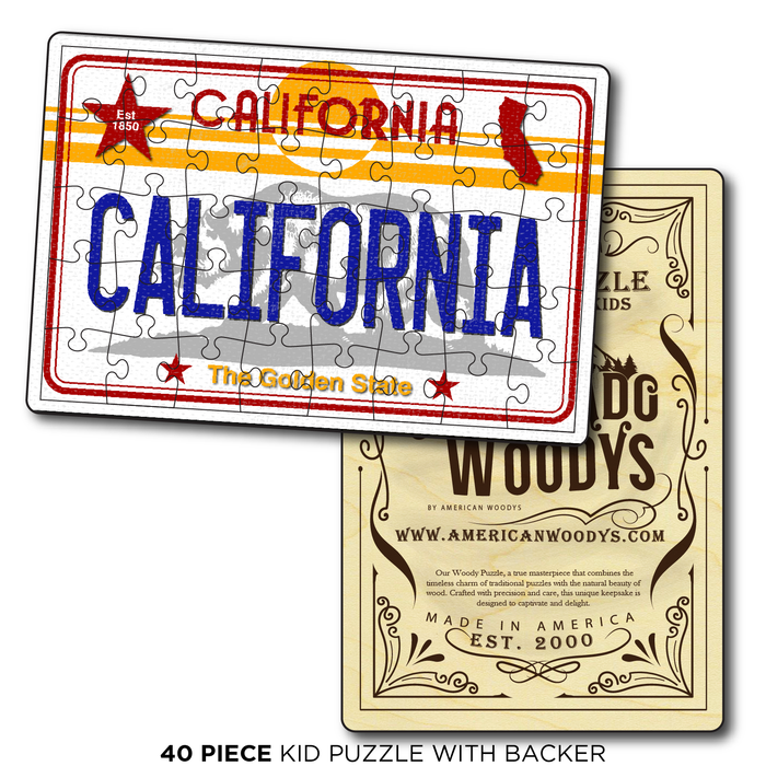 CA License Plate California