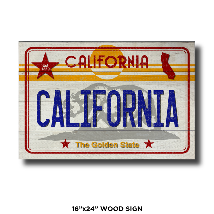 CA License Plate California