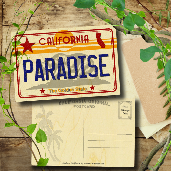 CA License Plate Paradise