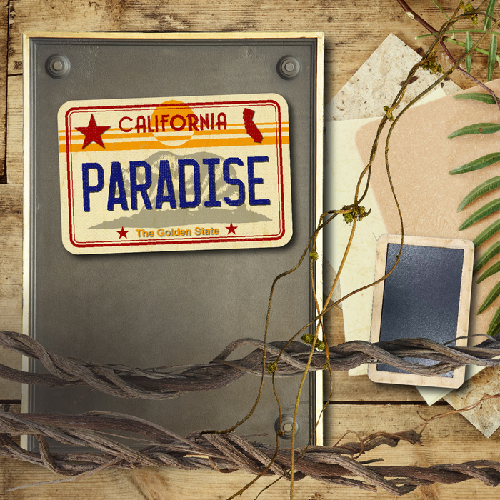 CA License Plate Paradise