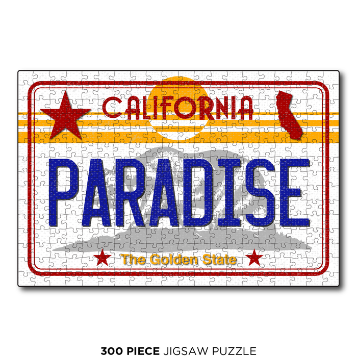 CA License Plate Paradise