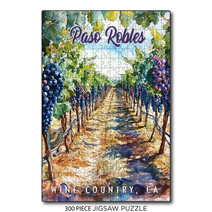 Paso Robles Purple Vineyard
