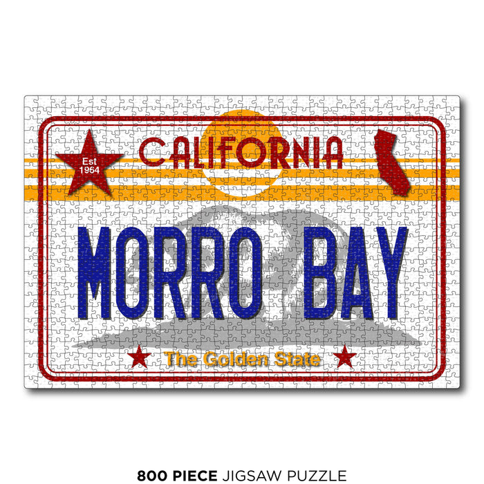 Morro Bay CA License Plate