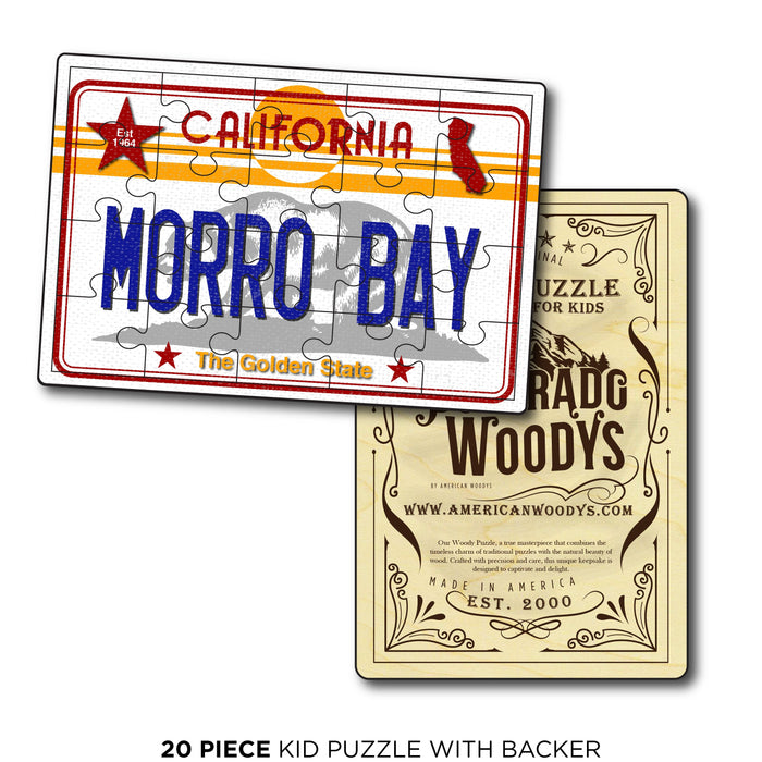 Morro Bay CA License Plate