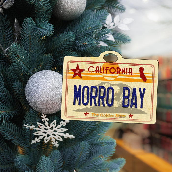 Morro Bay CA License Plate