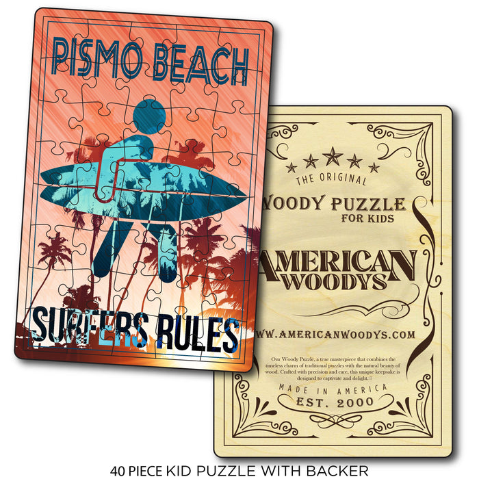 Surfers Rules - Pismo Beach