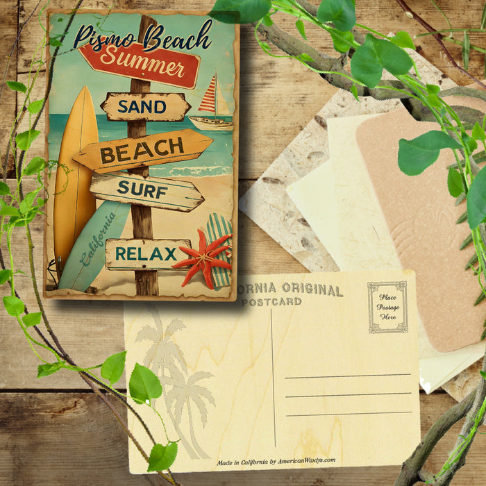 Pismo Beach Beach Signs