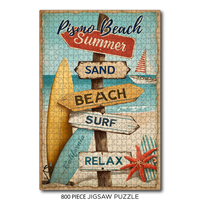 Pismo Beach Beach Signs