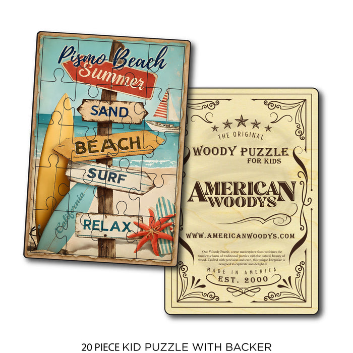 Pismo Beach Beach Signs