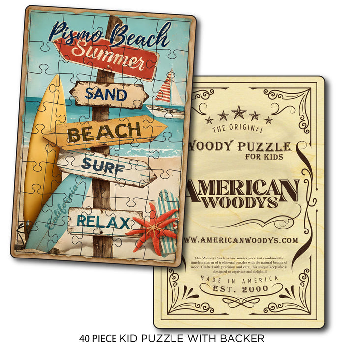 Pismo Beach Beach Signs