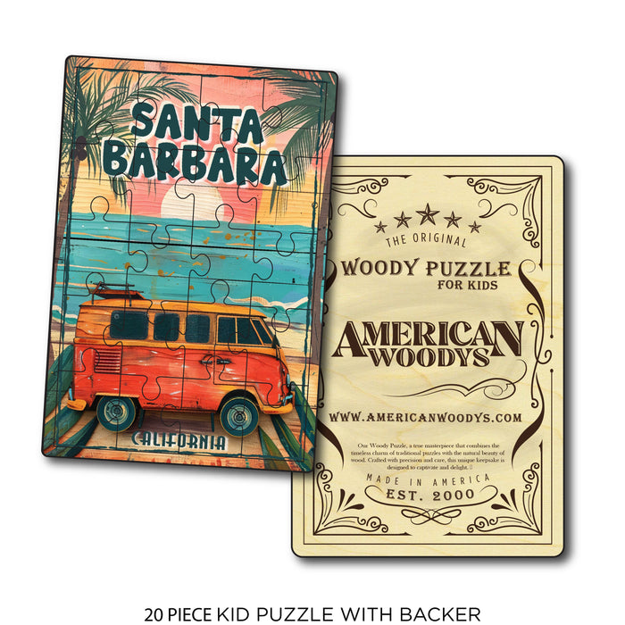 Santa Barbara Beach Van