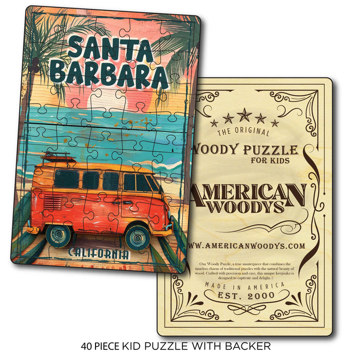 Santa Barbara Beach Van