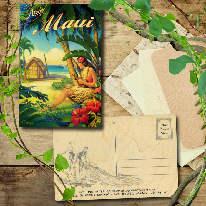 Aloha Maui Postcard