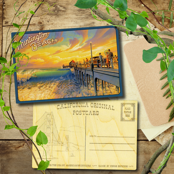 Huntington Beach Postcard