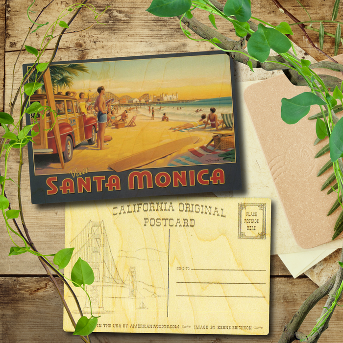 Santa Monica Postcard