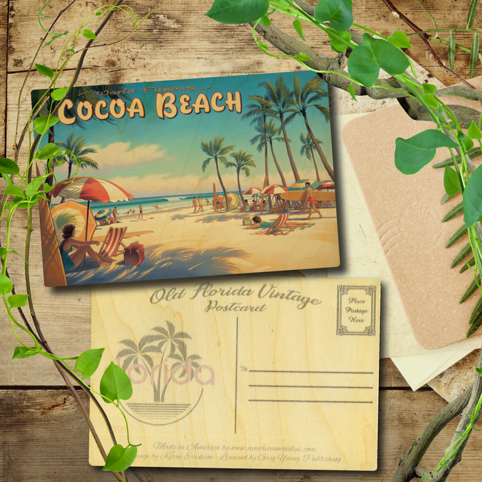 Cocoa Beach Postcard