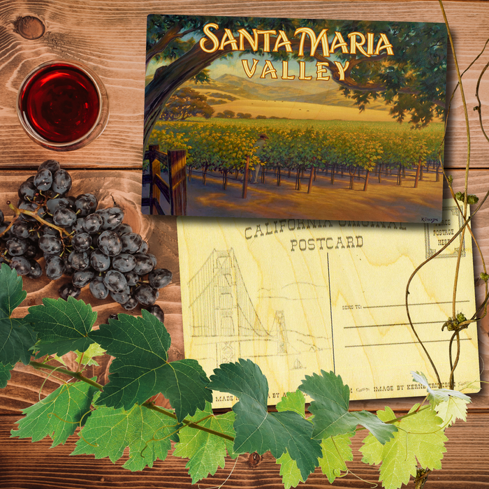 Santa maria Valley Postcard