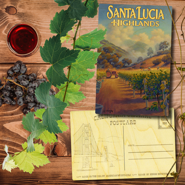 Santa Lucia Highlands Postcard