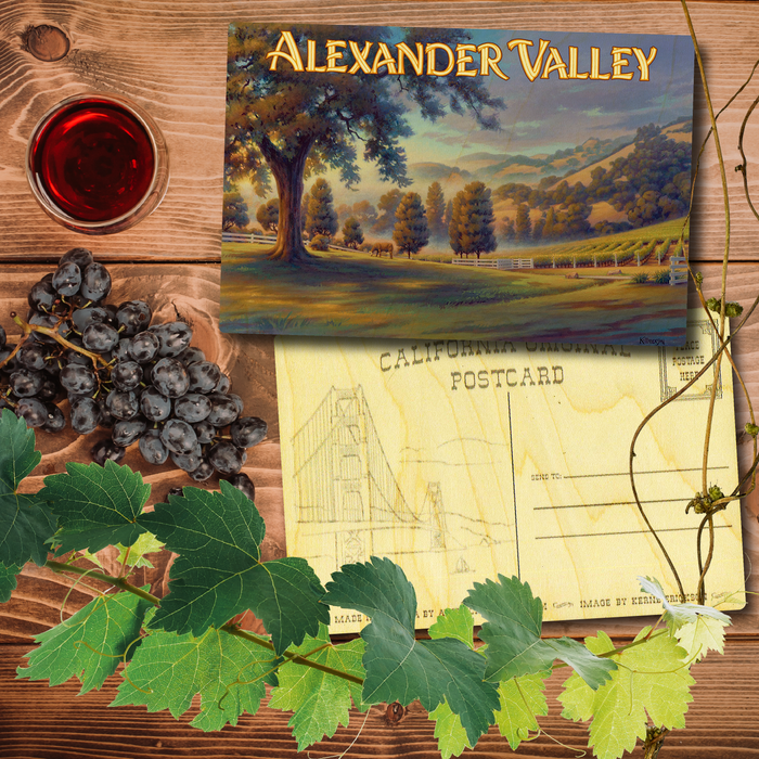 Alexander Valley Postcard