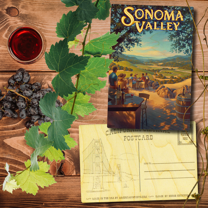 Sonoma Valley Postcard