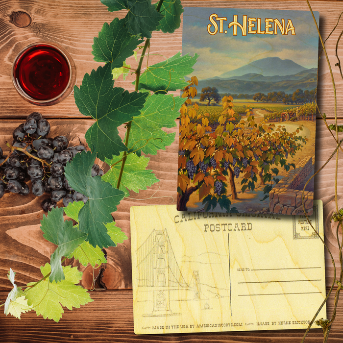 St. Helena Postcard