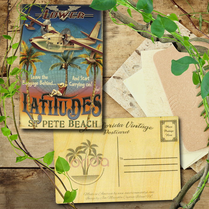 St. Pete Beach Lattitudes Postcard