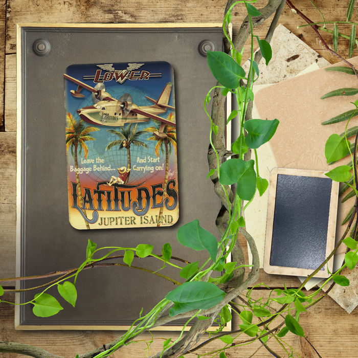 Jupiter Island Lattitudes Magnet