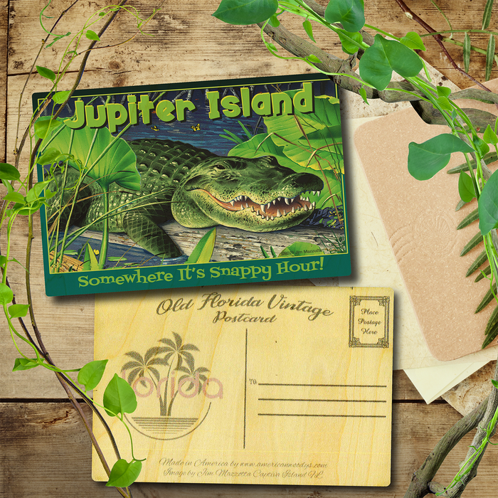 Jupiter Island Snappy Hour Postcard