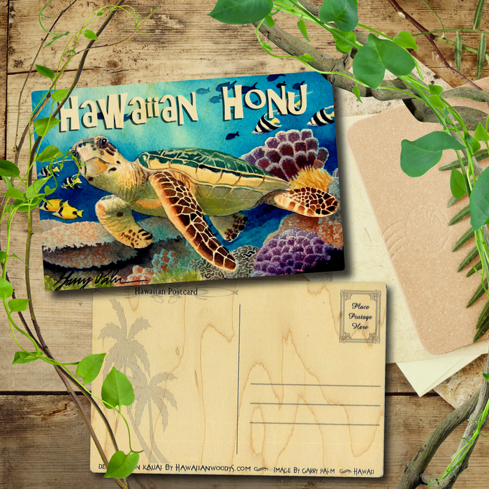 Hawaiian Honu Postcard