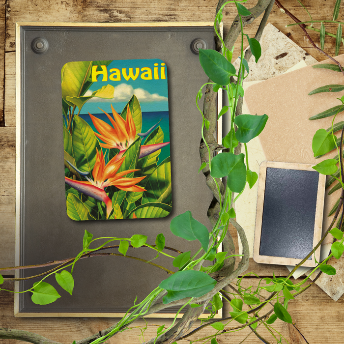 Tropical Paradise Hawaii Magnet