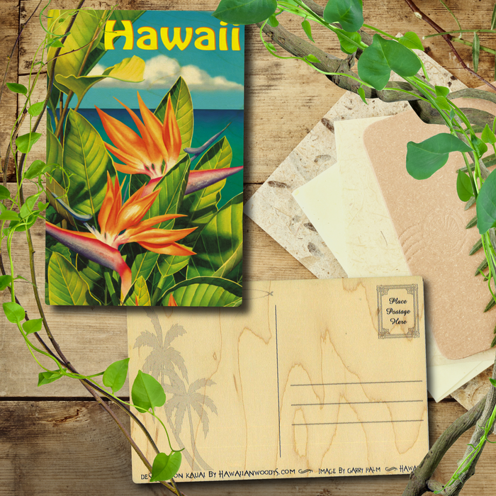 Tropical Paradise Hawaii Postcard