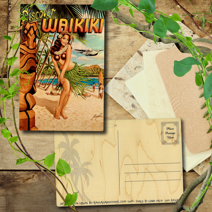 Discover Waikiki Postcard