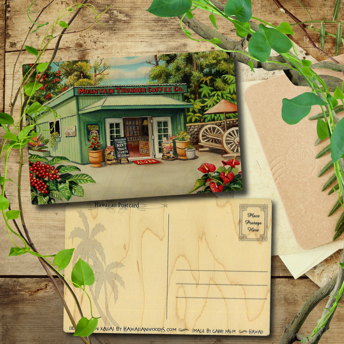 Farm Store Postcard