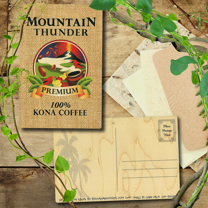 Thunder Mountain Logo Postcard